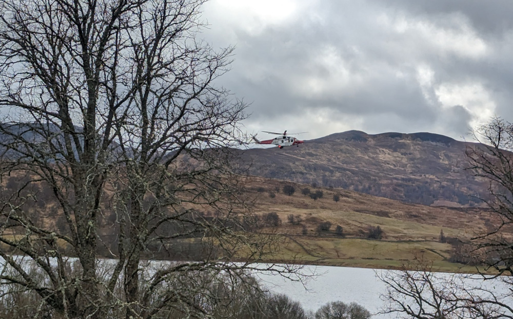Camper goes missing from Loch Rannoch