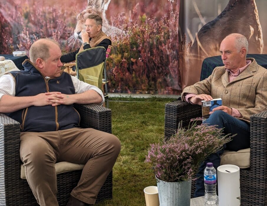 A countryside gathering at Moy
