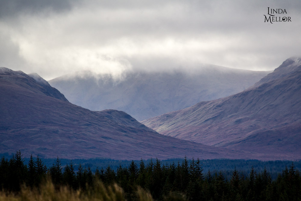 Remote snowy cold October