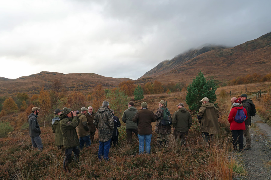 BDS visit Creag Meagaidh