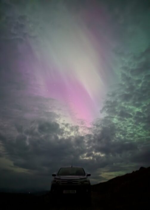 The Northern lights of May